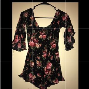Floral Romper